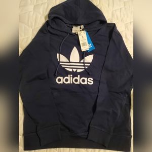 NWT Womens size small navy adidas hoodie from Proozy.
